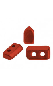 Les perles par Puca® Piros Perlen Red metallic mat 03000/01890